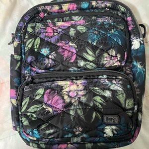 Lug compass in bloom black EUC